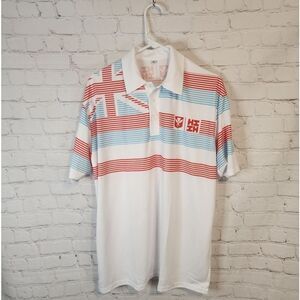Men's Hawaii's Finest "Hawaiian Flag" polo shirt, size XL